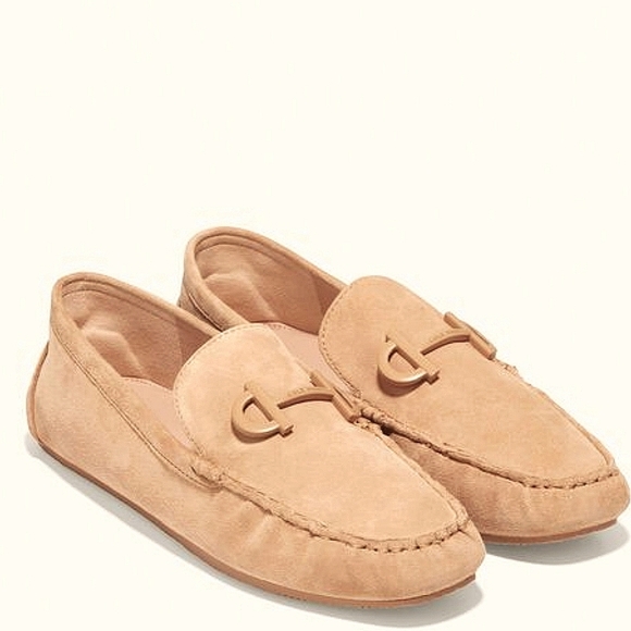 Cole Haan Suede Tully Driver Shoes Wmn sz 9